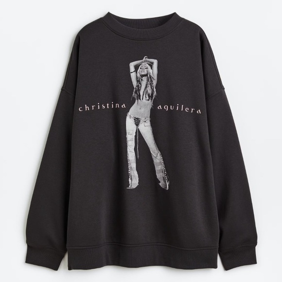 Oversized Christina Crewneck Sweater - Picture 1 of 5